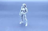 cyberpunk girl with out boom stick.