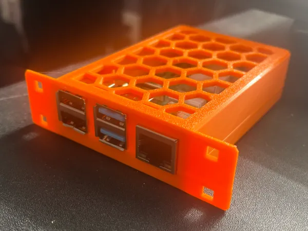 Boîtier Raspberry Pi 4 pour rack HomeRacker