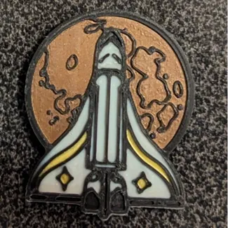 The Last Of Us Ellie's Backpack Space Pin