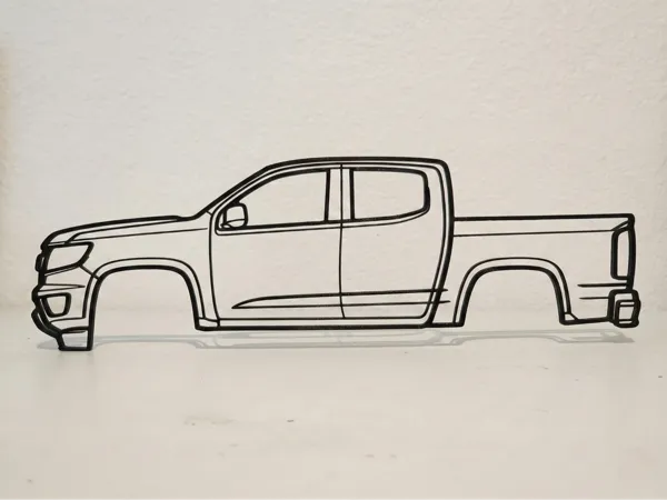 Tableau mural Chevrolet Colorado 2e génération