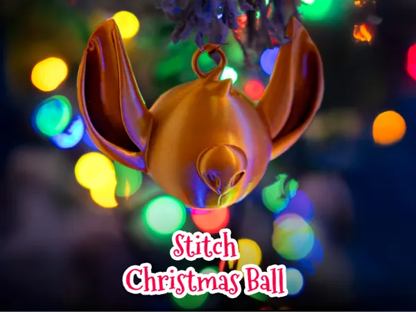 Boule de Noël Stitch