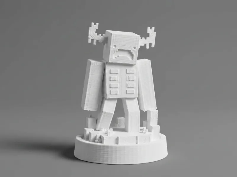 Minecraft Warden Mob Figurine