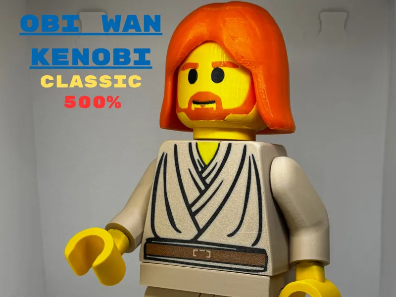Obi Wan Kenobi Ep.2 - Classic Brickman - 500%