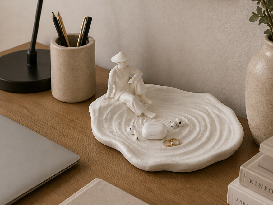 Zen Meditation Catchall Tray – Peaceful & Elegance