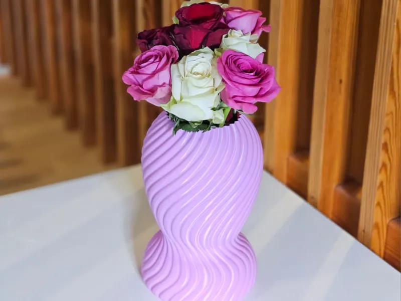 Spiral Flower vase