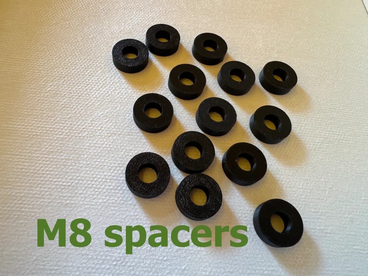M8 Spacers (M8-18-5) - Free 3D Print Model - MakerWorld