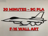 Décoration murale F-16 - impression rapide — photo 2