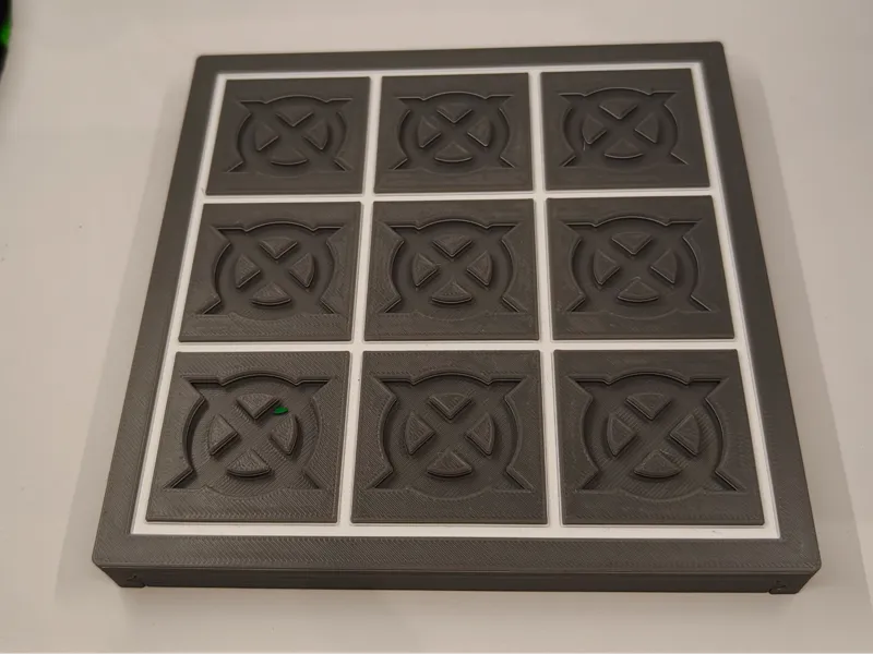 Modernist Tic-Tac-Toe | Pocket Travel Version