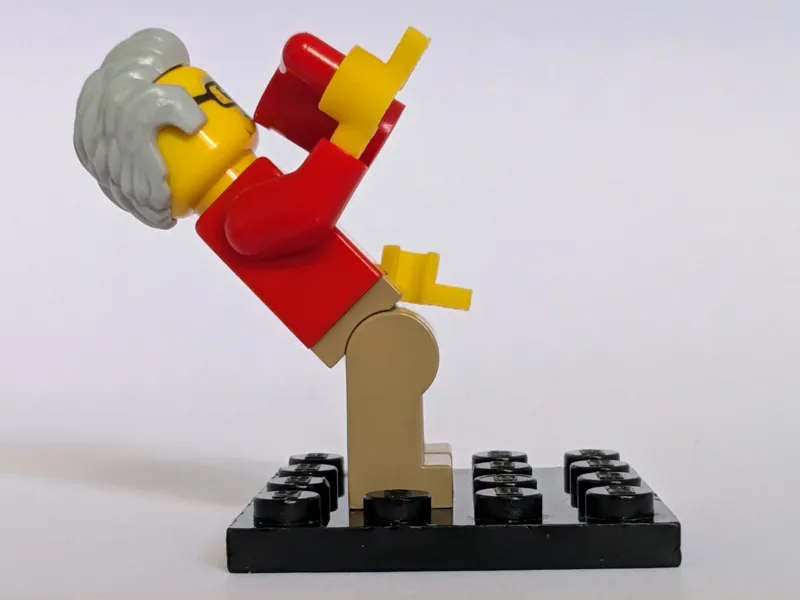 LEGOs-compatible Minifigure Hand Pinky Promise/Tea
