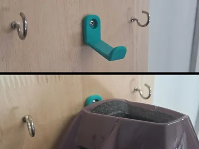 Helmet hook for Mountain Bike Full Face