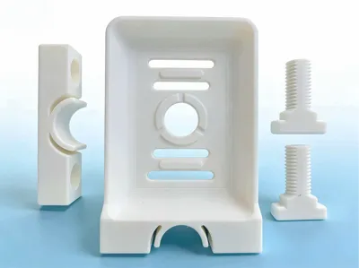 Shower rod soap dish