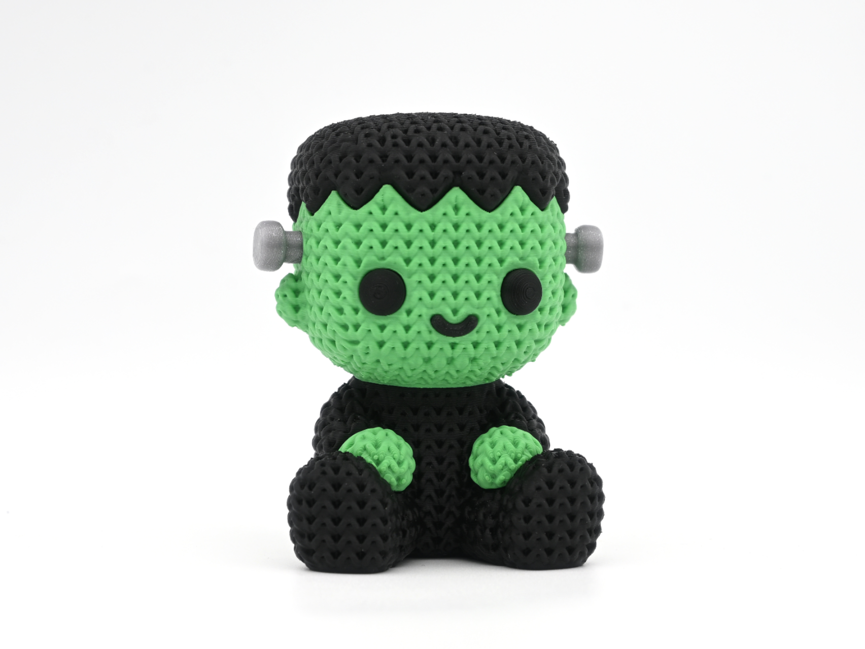 Frankenstein Tejido: Adorno de Halloween Único