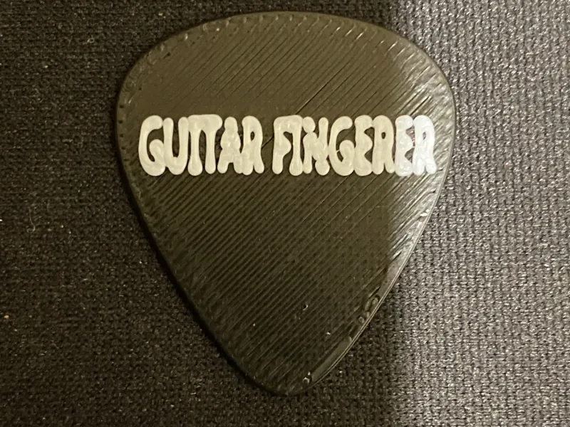 Guitar fingerer pick