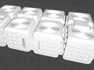 infinity cube fidget