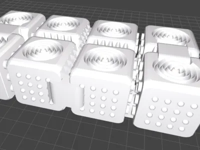 infinity cube fidget