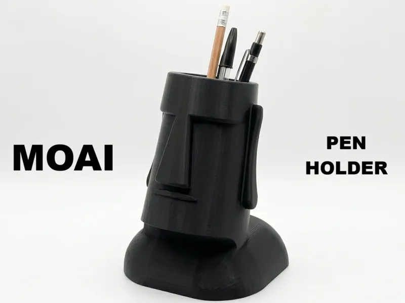 Moai Pen Holder / Planter