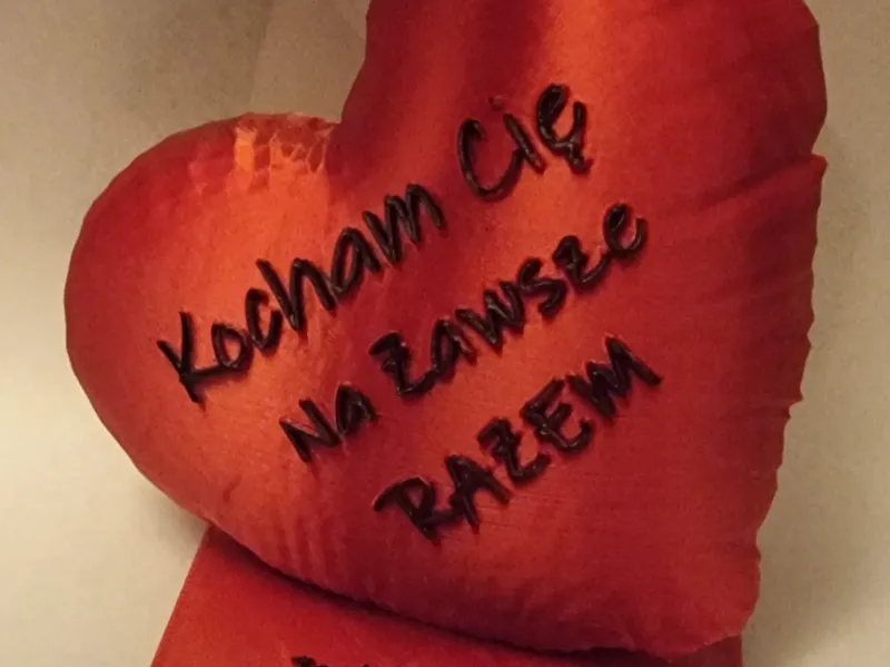 Serce Walentynkowe Z Dedykacją