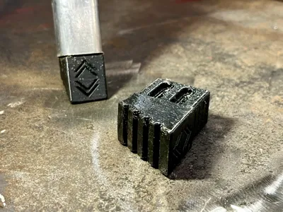 Zarges - Anti-Slip Ladder Foot - 30x19mm