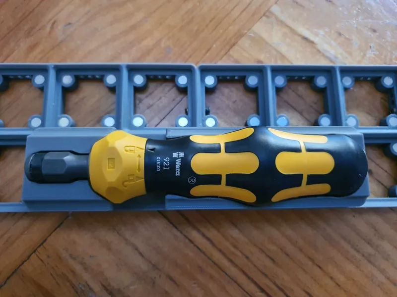 Wera 921 Impact Screwdriver Gridfinity Insert