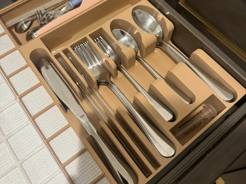 Gridfinity Silverware Organization *Link Included*