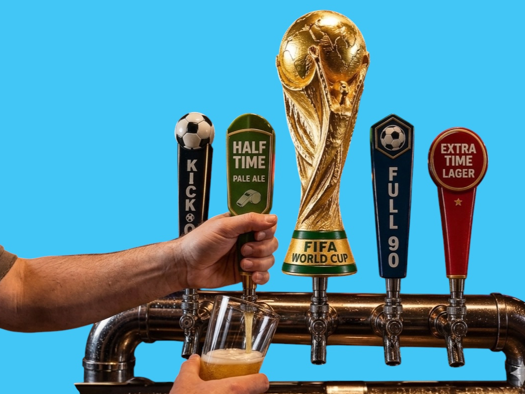Bring it to your pub! Beer Tap World Cup Trophy 