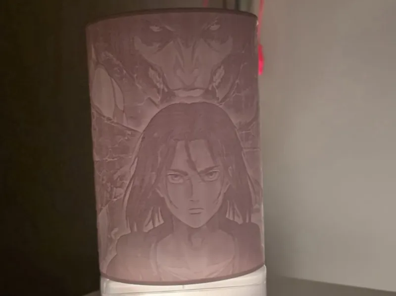 Litophane Lamp AOT Edition