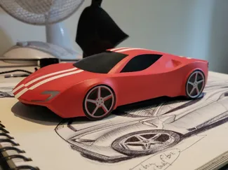 sportscar, VASE MODE! [NO SUPPORT, HOLLOW]