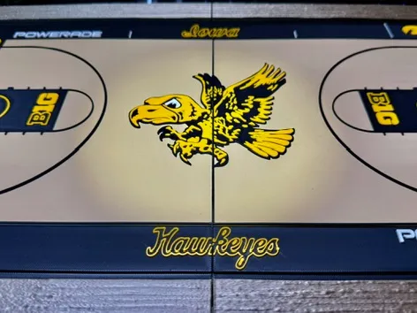 Iowa Hawkeyes Basketball Court