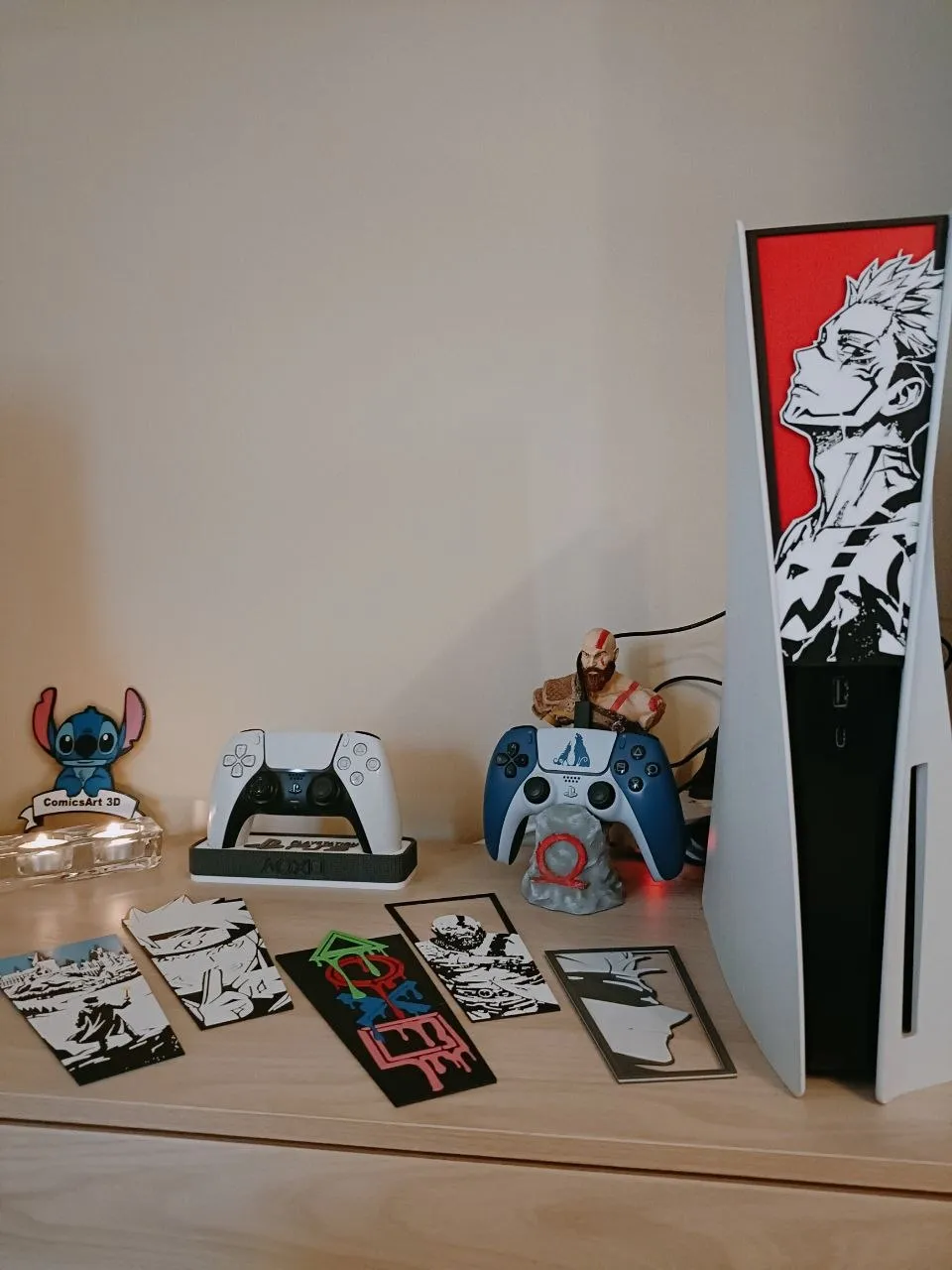 PS5 Custom Frontal Plates - Toys - PLA - 3D printed product - фото 6