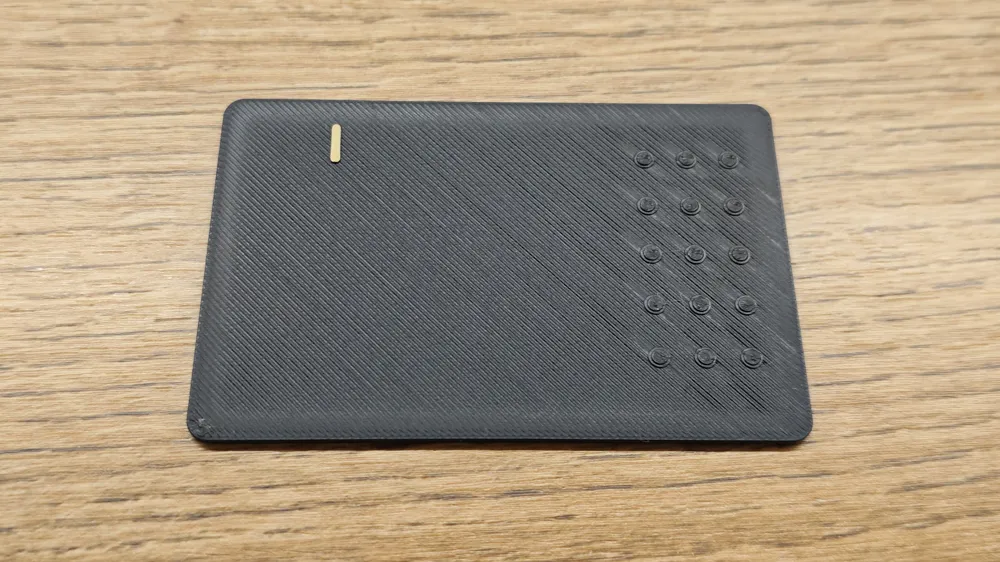 BCB09 - Blank Business Card – Add Text in Slicer - Free 3D Print Model ...