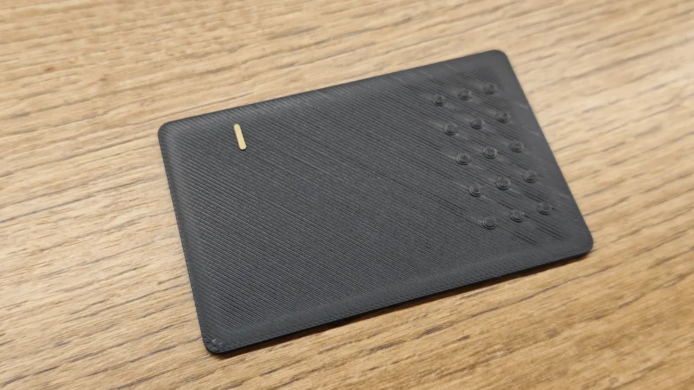 BCB09 - Blank Business Card – Add Text in Slicer - Free 3D Print Model ...