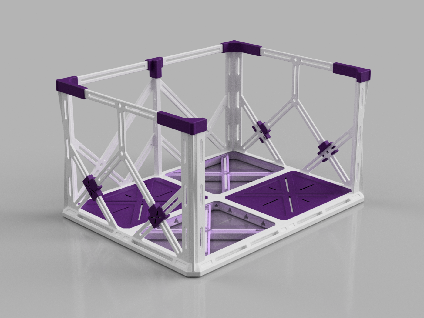 Miniatura 2 do modelo 3D 《巨塔》堆叠置物架/收纳架