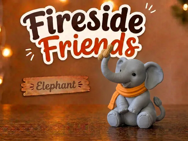 Fireside Friends Elephant