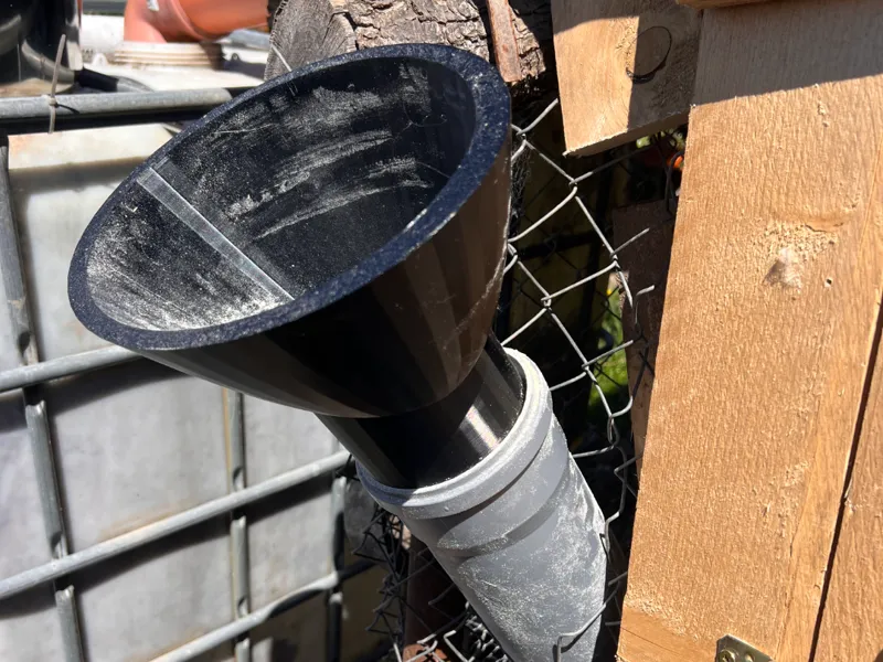 110mm Drain Funnel with lid