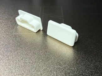 Channel Strut End Cap - 1 5/8 in. x 13/16 in.