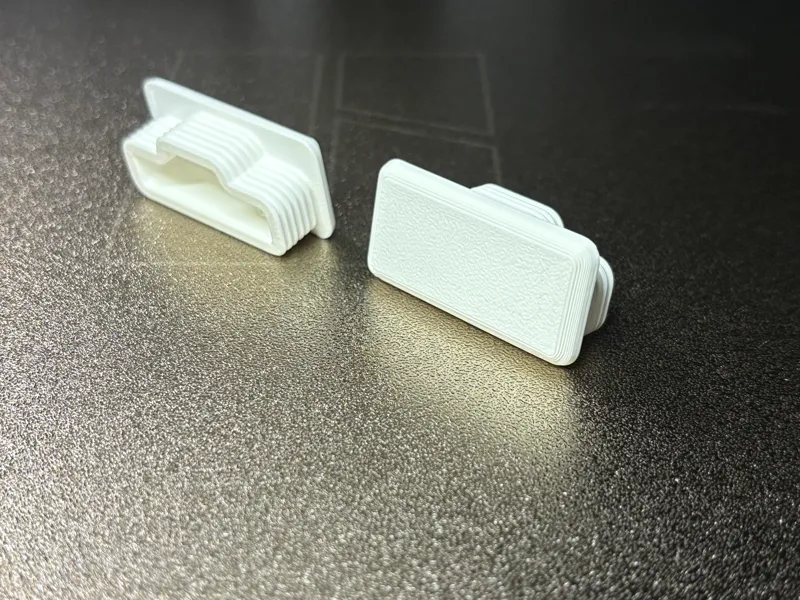 Channel Strut End Cap - 1 5/8 in. x 13/16 in.