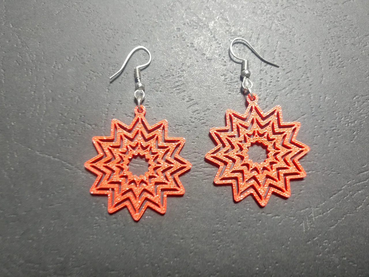 Ziggrose Mandala Earrings view 2