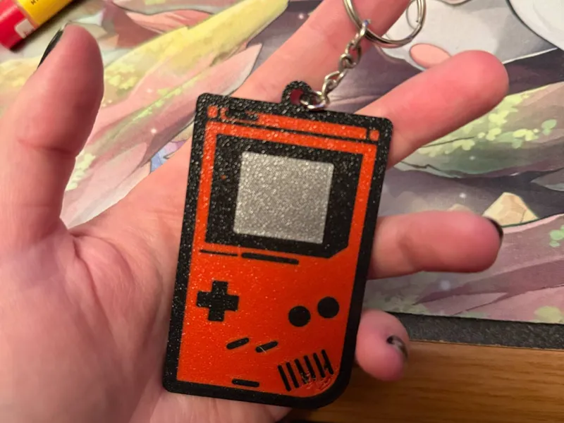 Game Boy Color Magnet/Keychain