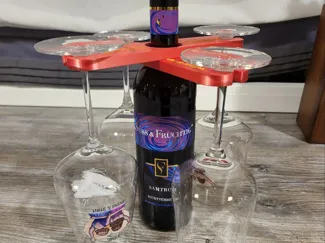 Weinglas halter/ wine glass holder