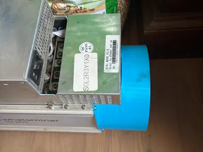 Whatsminer K19 Exhaust Adapter 150mm Duct Fan
