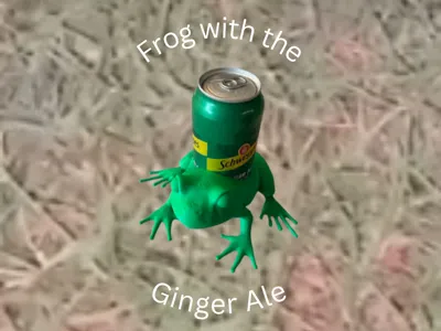 Frog with the Gingerale