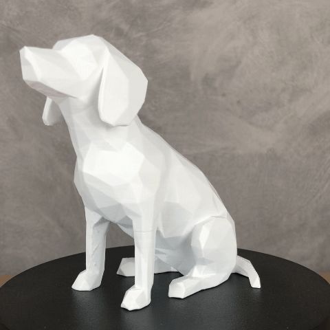 Beagle Low Poly
