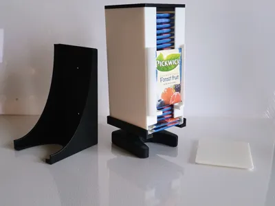Tea bag dispenser/holder - standing/hanging