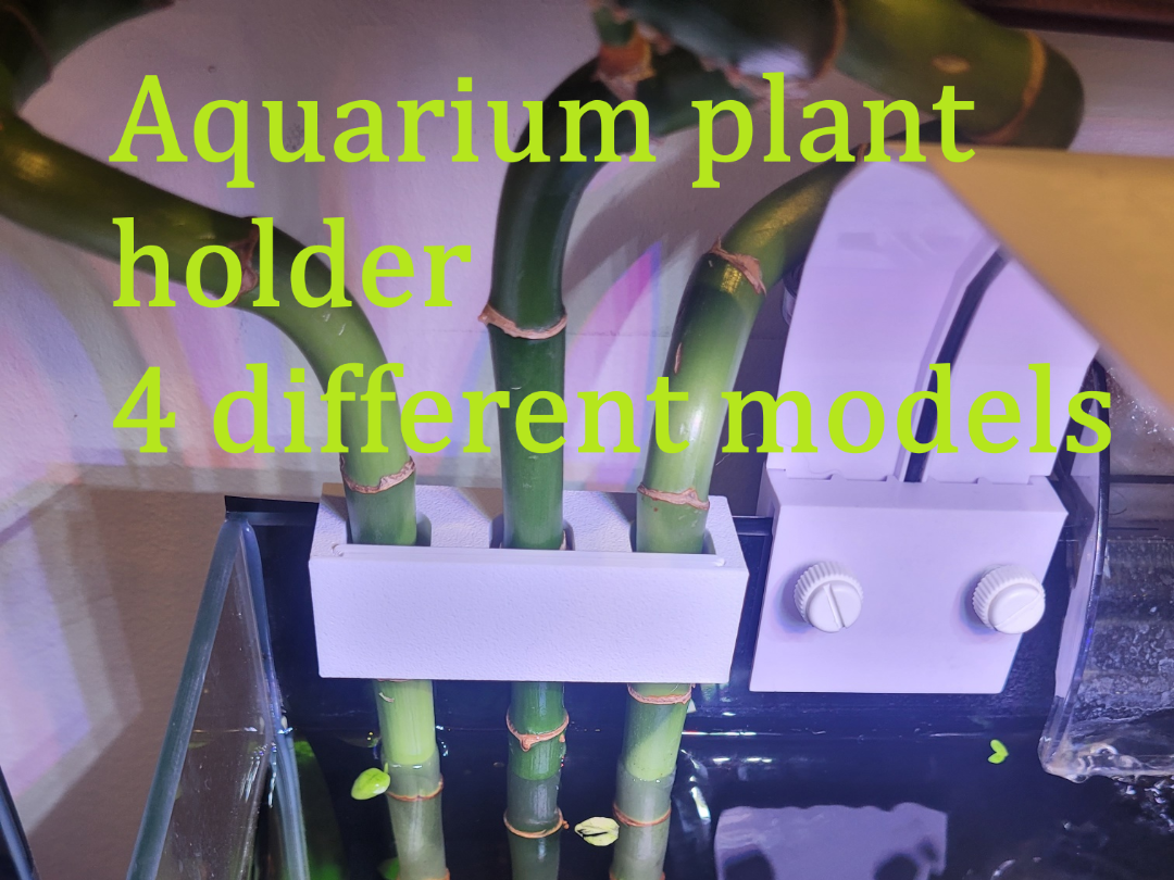 Aquarium plant holder