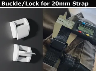 Quick-Release Strap Locks with Loop Retention
