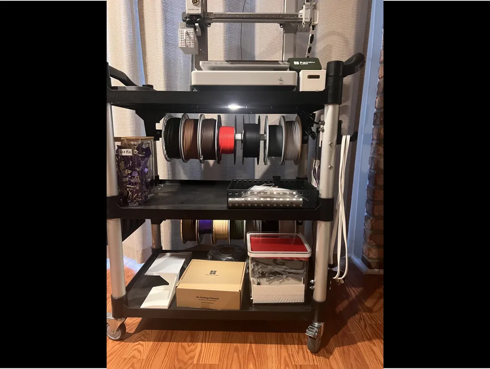 Filament Spool Holder - Just Add PVC - Free 3D Print Model - MakerWorld