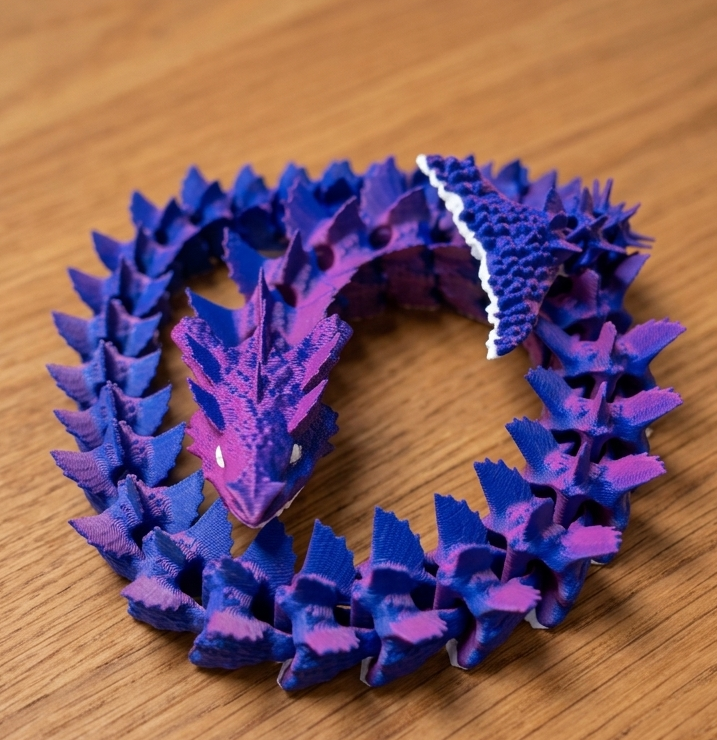 Miniatura 6 do modelo 3D aquatic dragon
