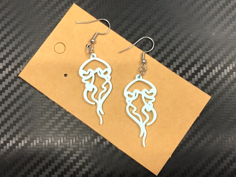 Jellyfish earrings, 0.4 mm nozzle, no AMS