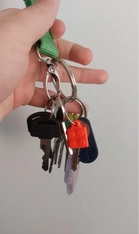 Brick keyring