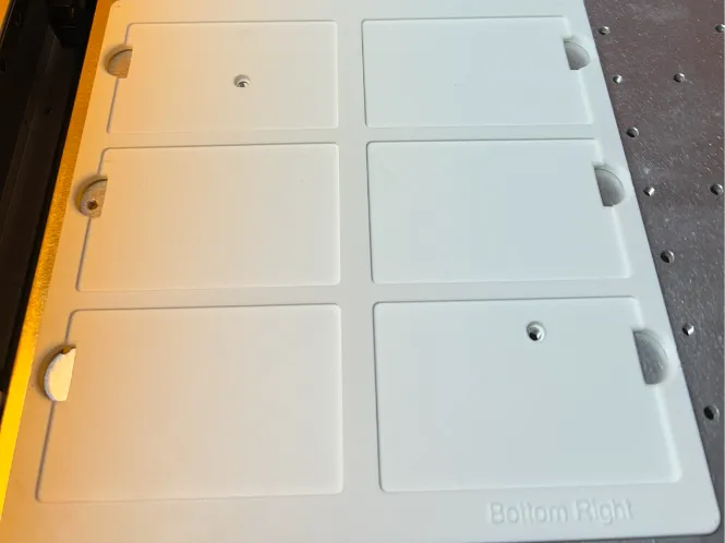 Roly Lasermatic Business Card Jig